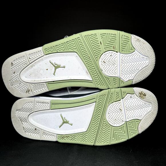 Size 10 - Wmns Air Jordan 4 Retro Seafoam Women's Shoes - Picture 7 of 9
